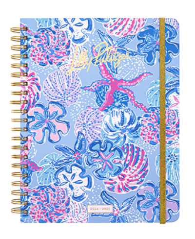 LILLY PULITZER JUMBO 17 MONTH AGENDA BAHAMAS BEACHCOMBER