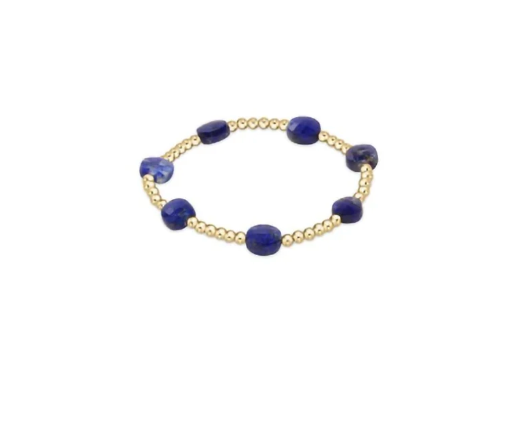 ENEWTON ADMIRE 3MM BEAD BRACELET LAPIS