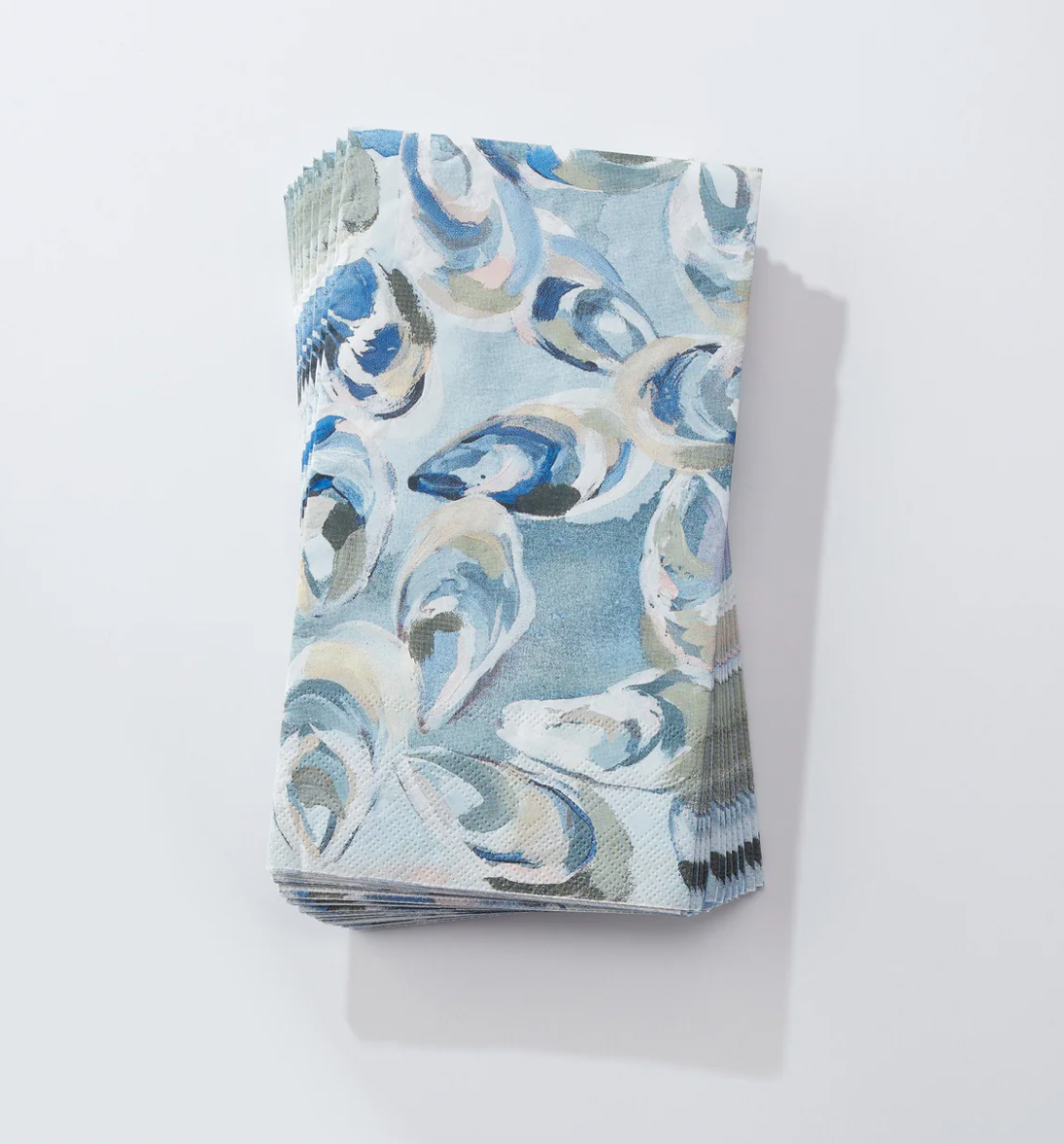 KIM HOVELL GUEST TOWEL- ATLANTIC REEF