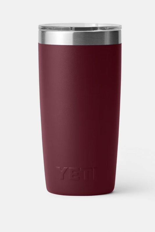 YETI RAMBLER 10 OZ TUMBLER WILD VINE RED