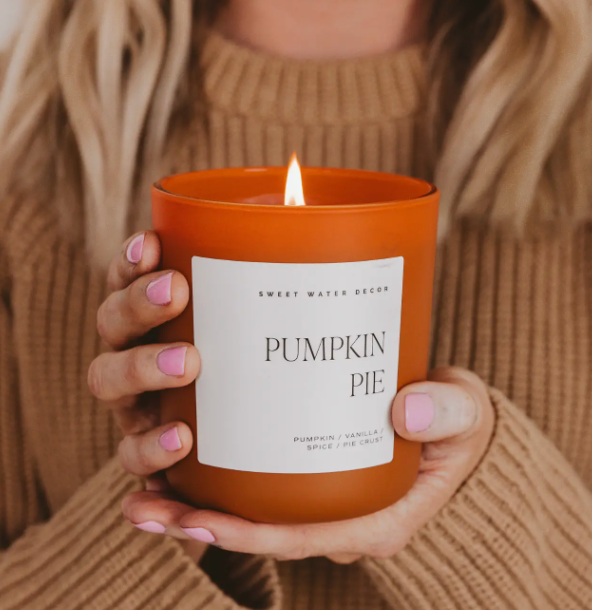 PUMPKIN PIE 15 OZ SOY CANDLE