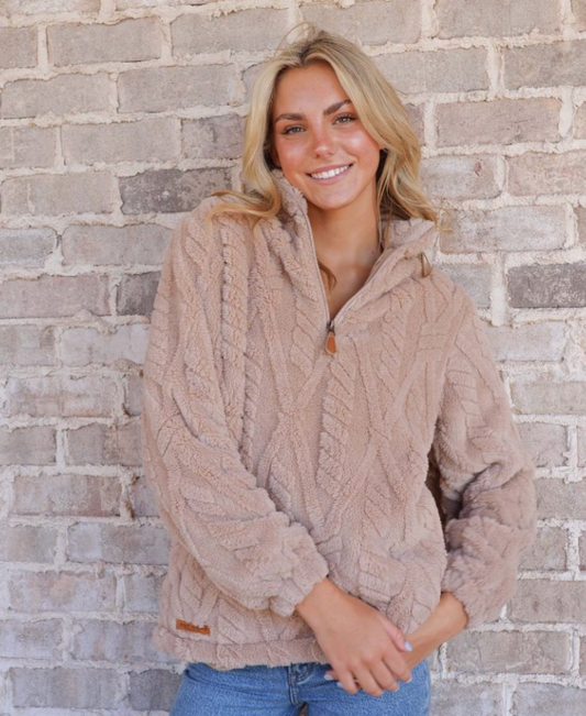 SIMPLY SOUTHERN PULLOVER KATE DESERT