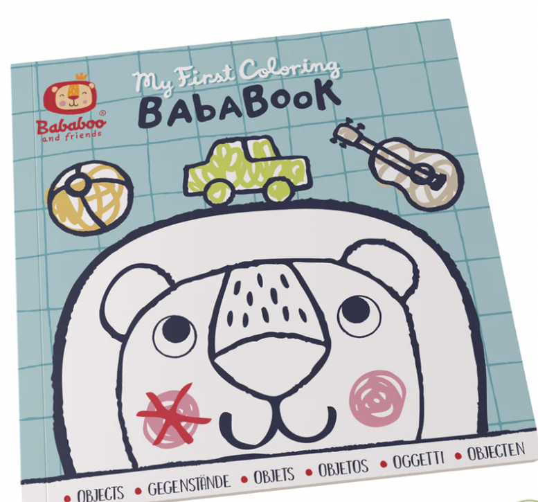 MY FIRST COLORING BABA BOOK