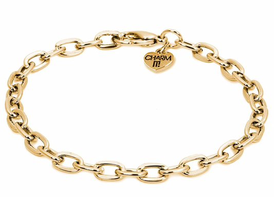 CHARM IT GOLD CHAIN BRACELET