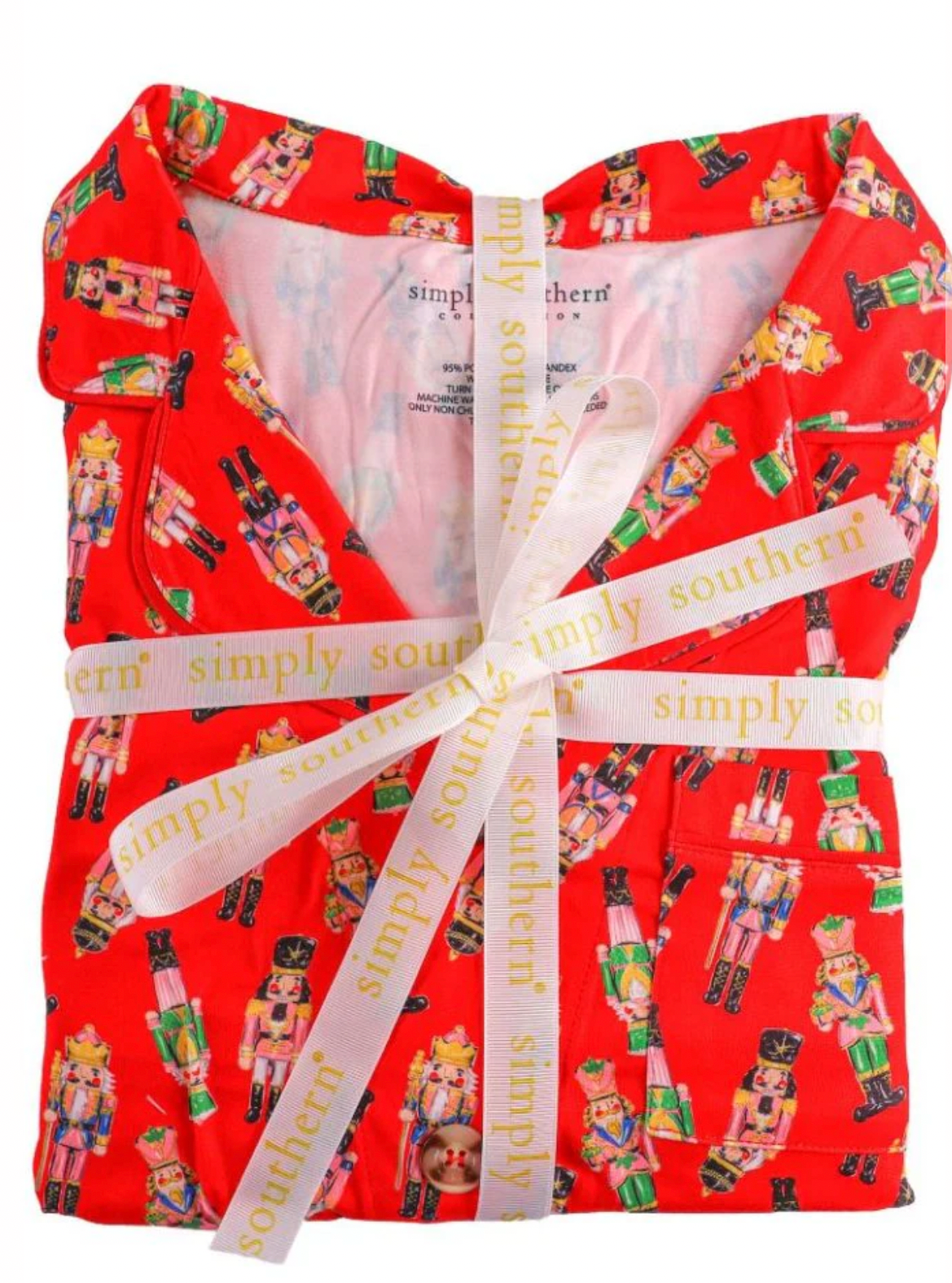 SIMPLY SOUTHERN HOLIDAY NUTCRACKER PJ SET