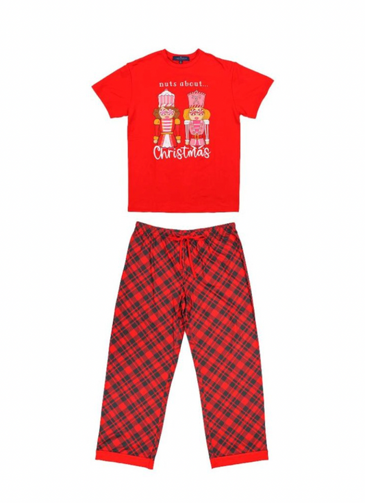 SIMPLY SOUTHERN NUTS ABOUT CHRISTMAS PJ SET