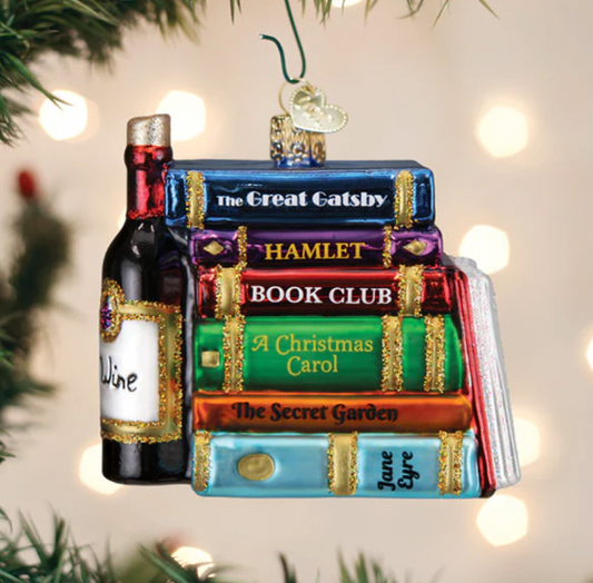 BOOK CLUB ORNAMENT