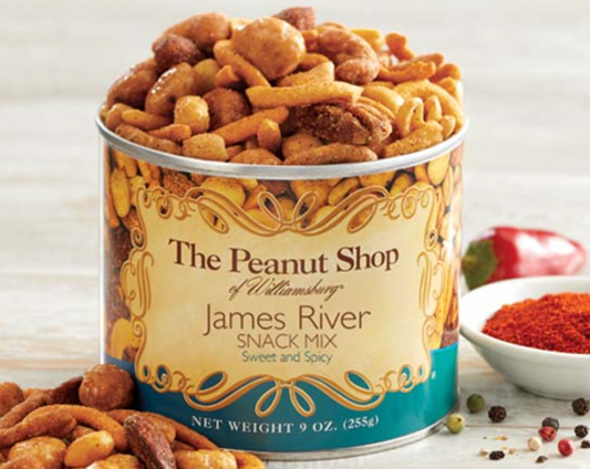 9 OZ JAMES RIVER SNACK MIX SWEET AND SPICY