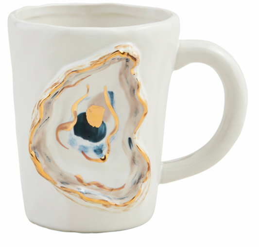 RAISED OYSTER MUG