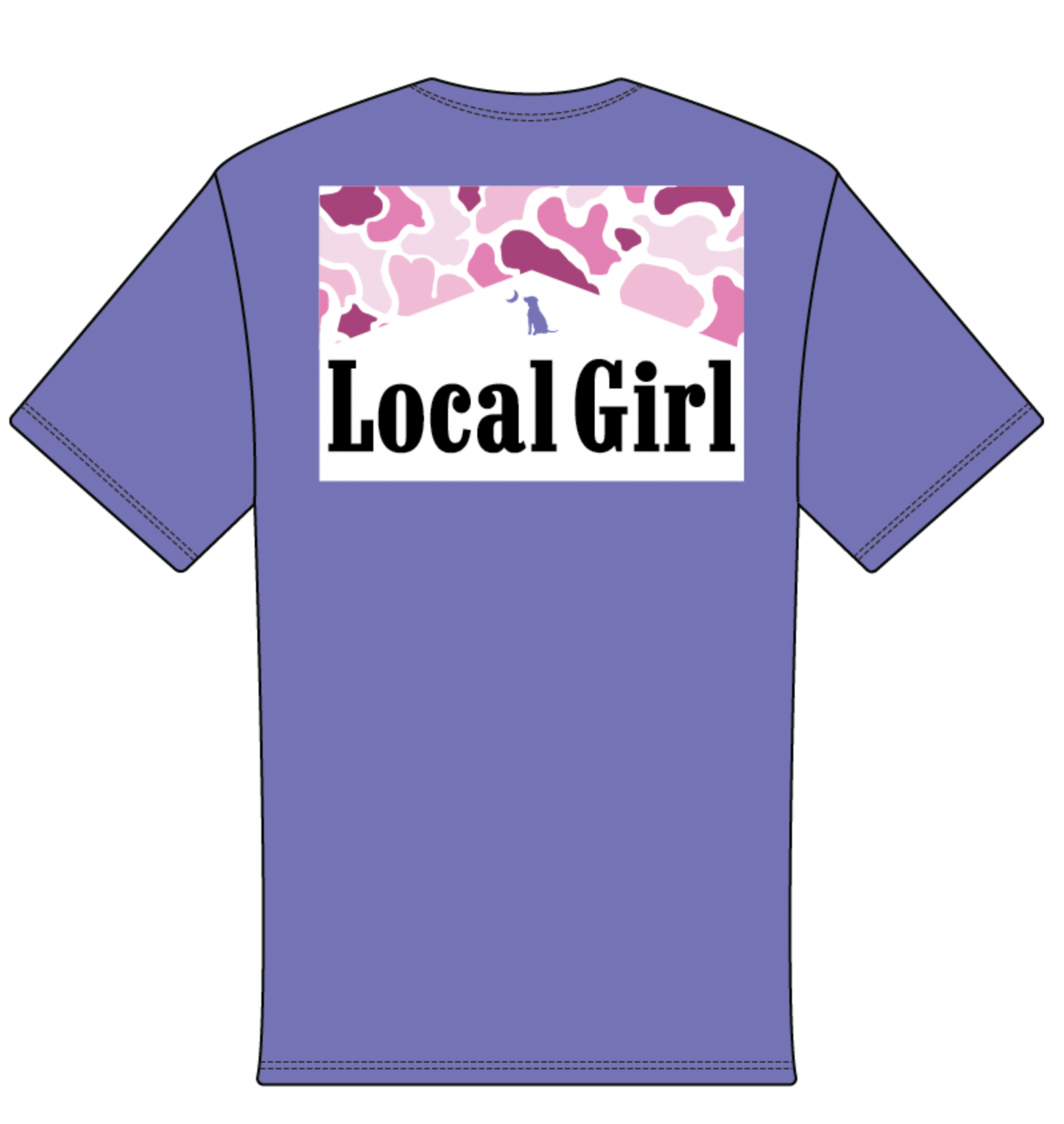 LOCAL GIRL SMOKED PINK LOCALFLAGE VIOLET