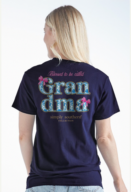 SIMPLY SOUTHERN SHORT SLEEVE GRANDMA T-SHIRT
