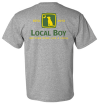 LOCAL BOY TRACTOR TEE OXFORD GRAY