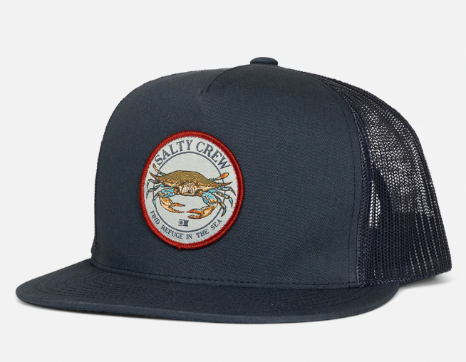 SALTY CREW JIMMY TRUCKER HAT NAVY