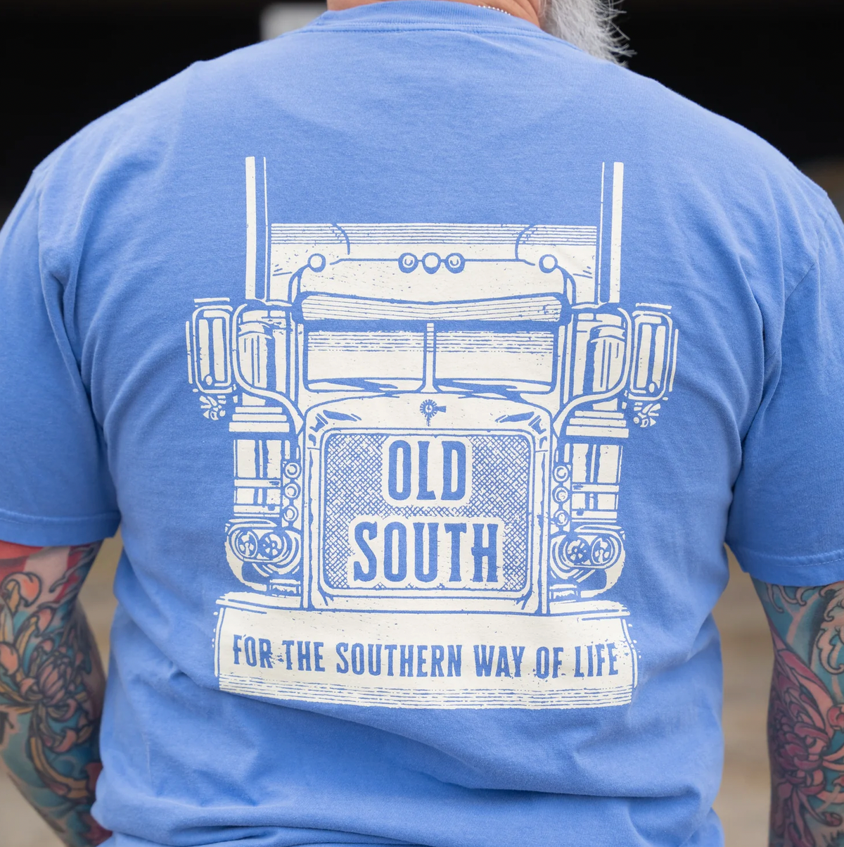 OLD SOUTH 18 WHEELER BLUE