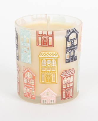 SWEET GRACE HOLIDAY CANDLE #068 HOUSES