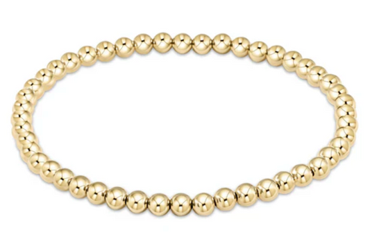 ENEWTON EXTENDS CLASSIC GOLD 4MM BEAD BRACELET
