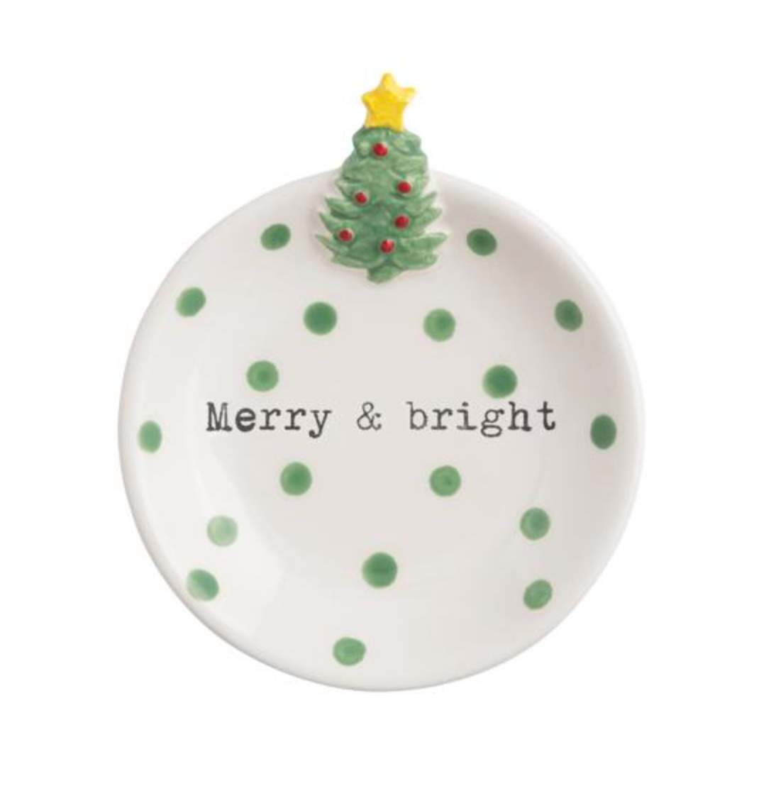 XMAS TREE TRINKET TRAY