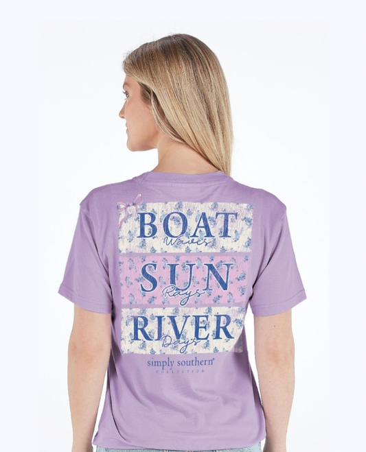 SIMPLY SOUTHERN RIVER BOAT LILAC