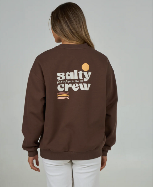 SALTY CREW SMALL BITE CREW ESPRESSO
