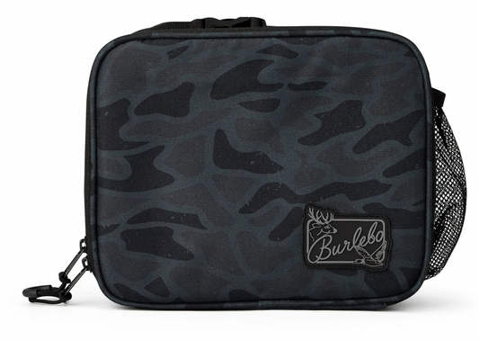BURLEBO BLACK CAMO LUNCH BOX