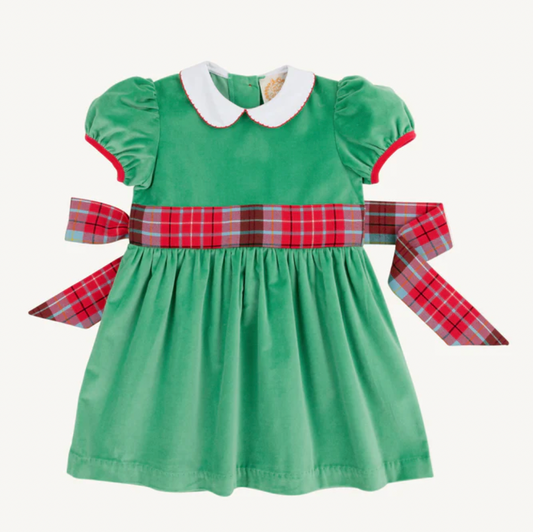 BEAUFORT BONNET CINDY LOU SASH DRESS VELVETEEN