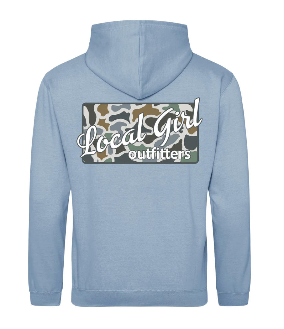 LOCAL GIRL OUTFITTERS BLUFF PLATE SKY BLUE