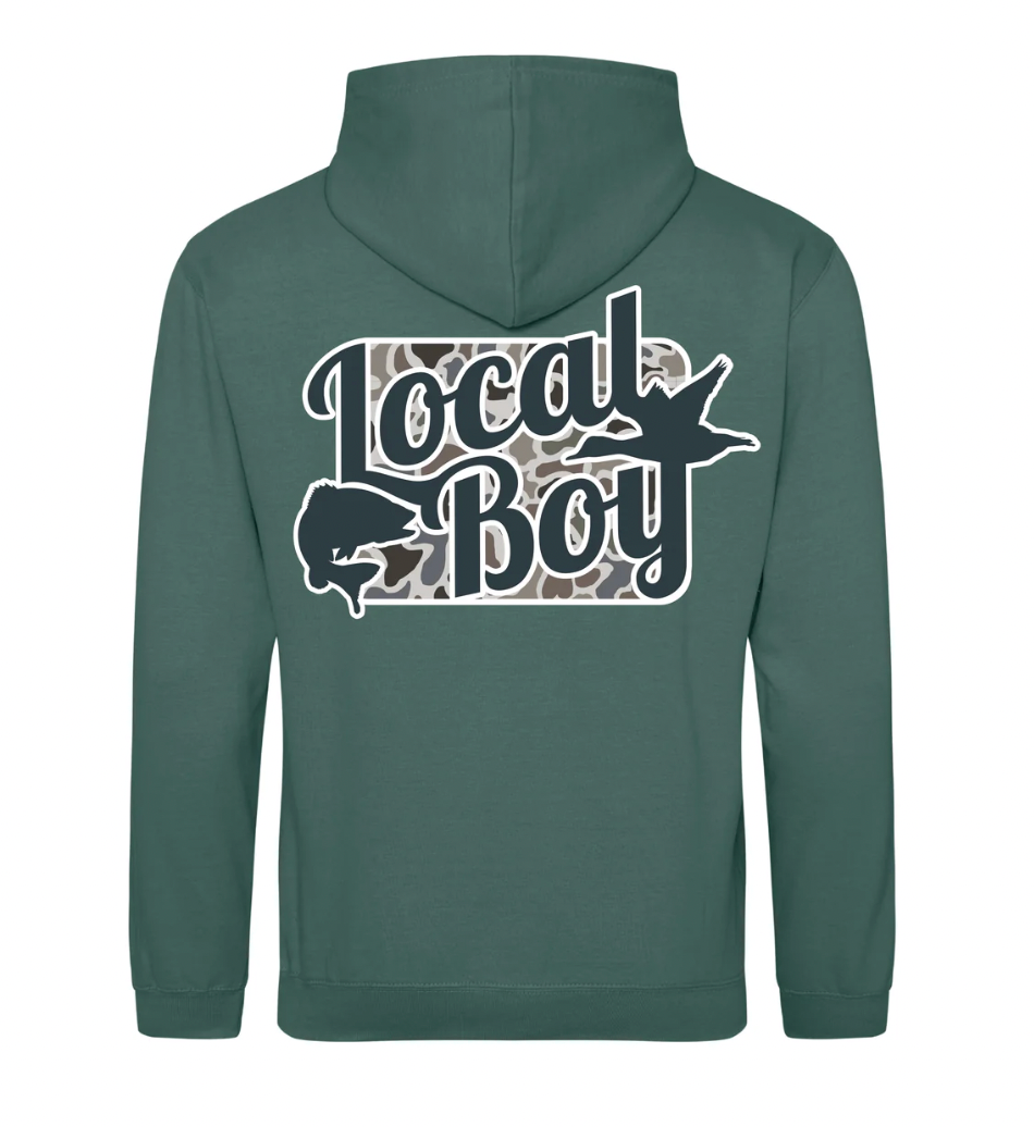 LOCAL BOY OUTFITTERS YOUTH BWH OPEN SEASON MOSS GREEN