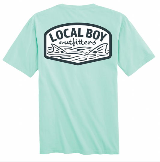 LOCAL BOY OUTFITTERS FISH TAILS SS TEE ISLAND REEF