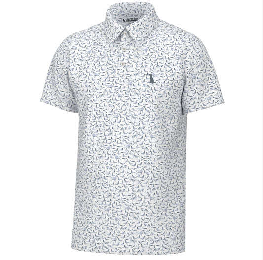 LOCAL BOY DIRTY MYRTLE POLO- DUCK DOG