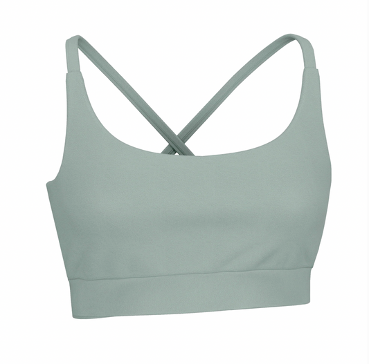LOCAL GIRL EUCALYPTUS SPORTS BRA