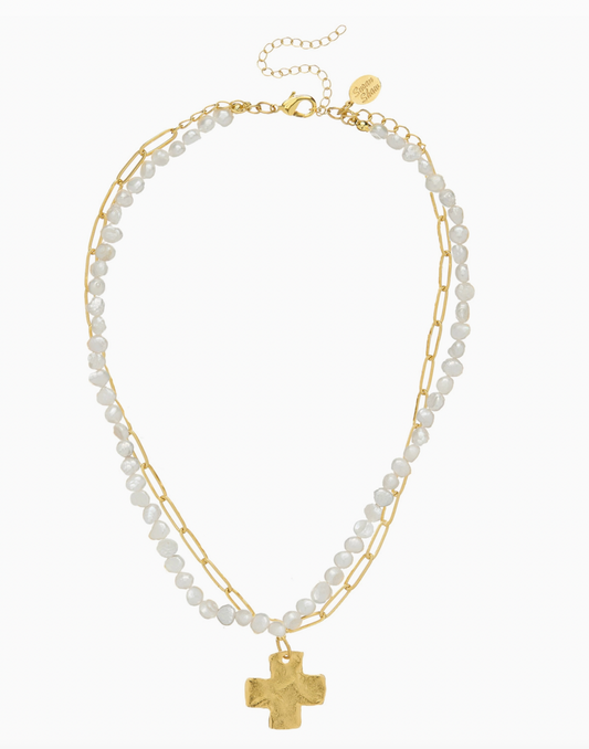 CROSS PIPER PAPERCLIP NECKLACE