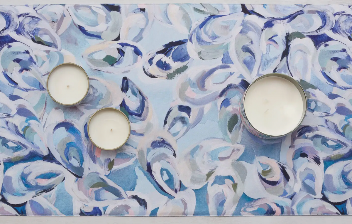 KIM HOVELL TABLE RUNNER ATLANTIC REEF SMALL
