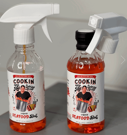 COOKIN WITH HAL LIQUID SPRAYER SEAFOOD BOIL