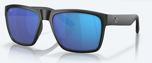 COSTA PAUNCH XL MATTE BLACK BLUE MIRROR SUNGLASSES 580G