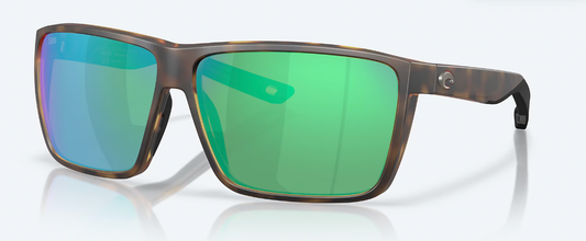 COSTA RINCON II MATTE TORTOISE GREEN MIRROR SUNGLASSES 580G