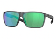 COSTA RINCON II MATTE SMOKE CRYSTAL W/ GREEN MIRROR SUNGLASSES 580G