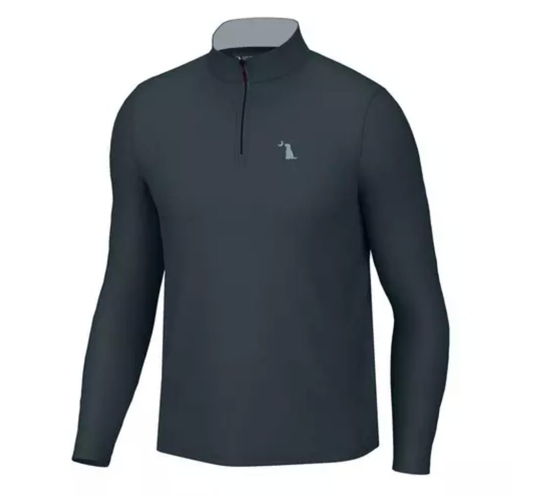 LOCAL BOY MENS BENTLEY 1/4 ZIP PULLOVER DARK TEAL