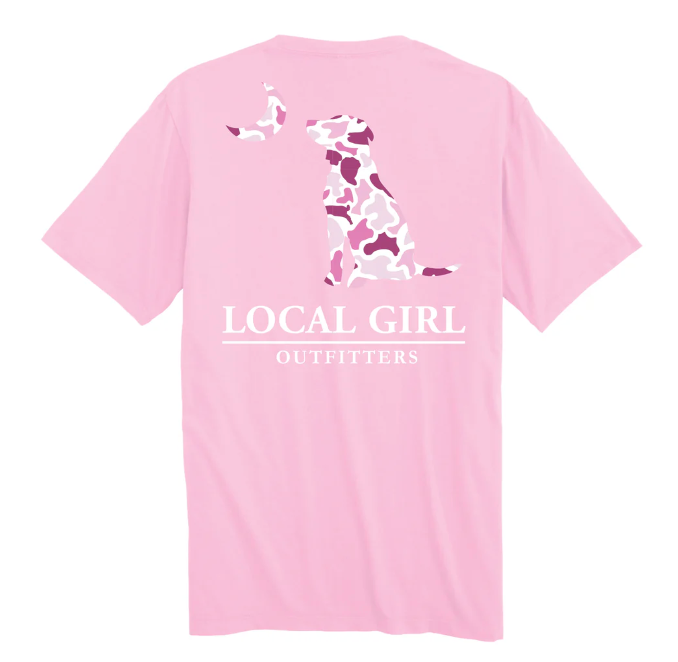 LOCAL GIRL PINK LOCALFLAGE DOG & MOON BLOSSOM