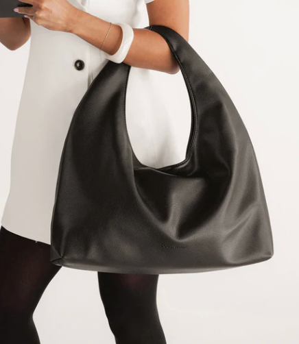 LOUENHIDE MONACO SHOULDER BAG BLACK
