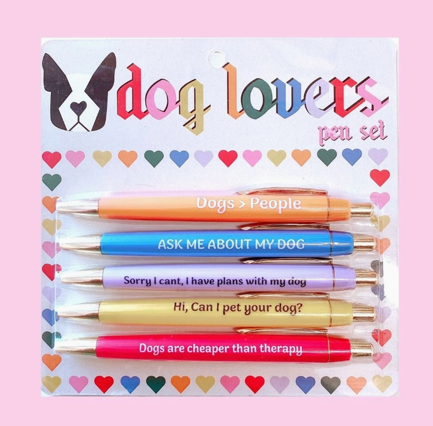 DOG LOVERS PEN SET