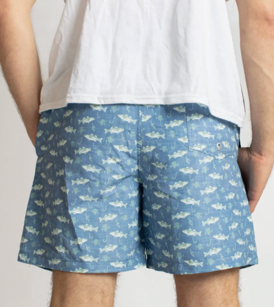MEN'S ANGLER SWIM TRUNKS