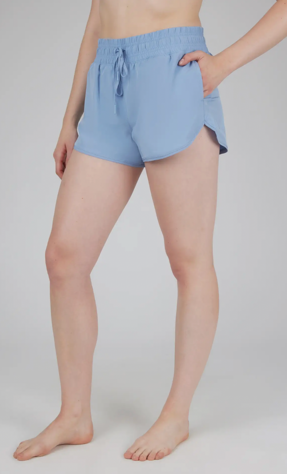 WOMEN'S LIGHTSTREME TRACK RUNNING ACTIVE SHORTS FOREVER BLUE