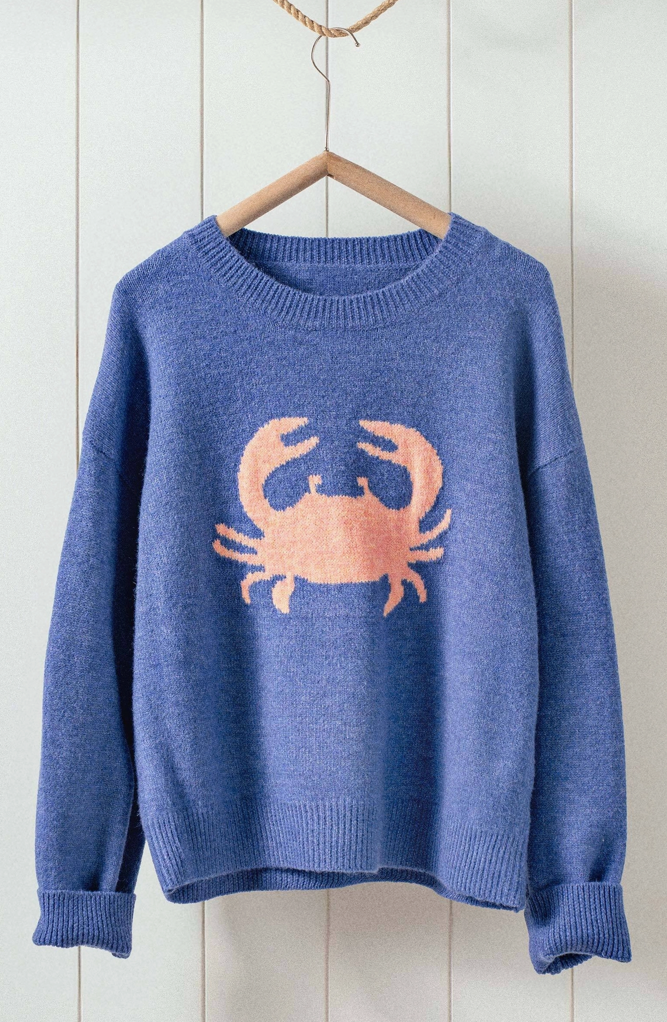 CRAB SWEATER BLUE
