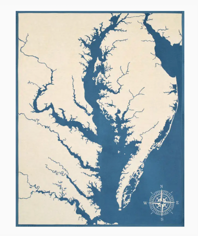 CHAPPY WRAP CHESAPEAKE BAY BLANKET