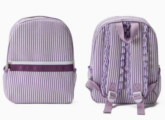 KIDS SEERSUCKER BELLE BACKPACK
