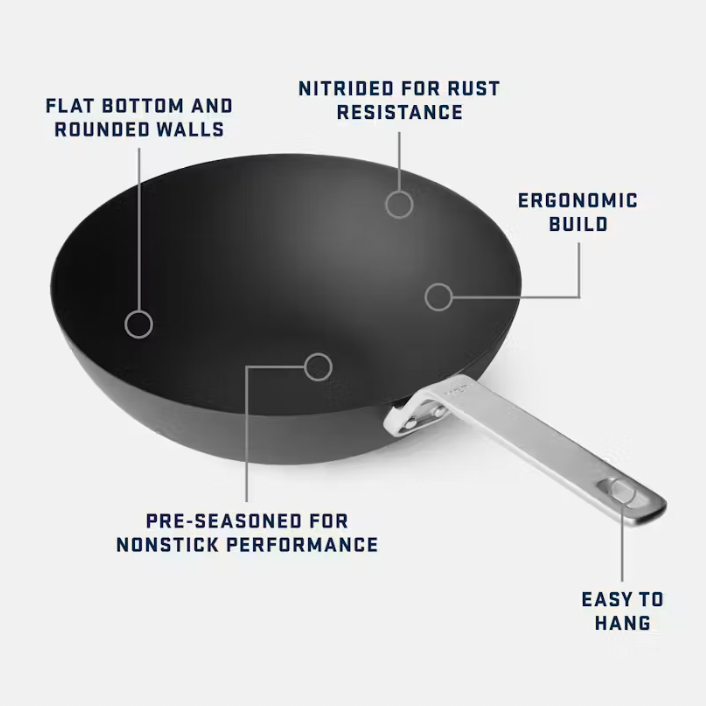 YETI CARBON STEEL WOK