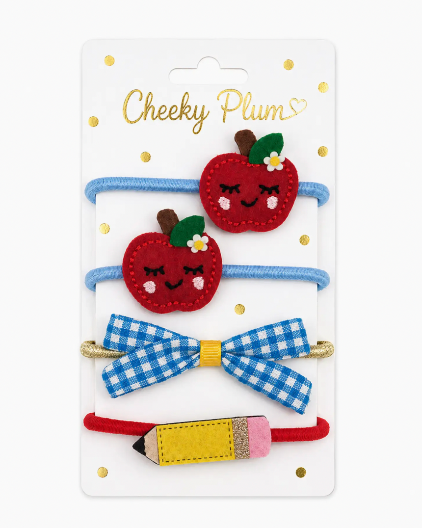 SCHOLASTIC SPARKLE PONYTAIL HOLDERS