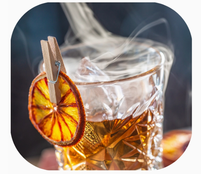COCKTAIL SMOKER KIT GIFT BOX SMOKE WHISKEY OLD FASHIONED