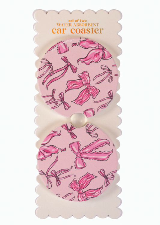 SIMPLY SOUTHERN CAR COASTER SET