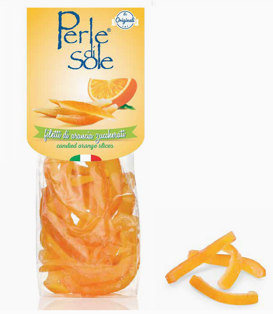 PERLE DI SOLE CANDIED ORANGE PEELS